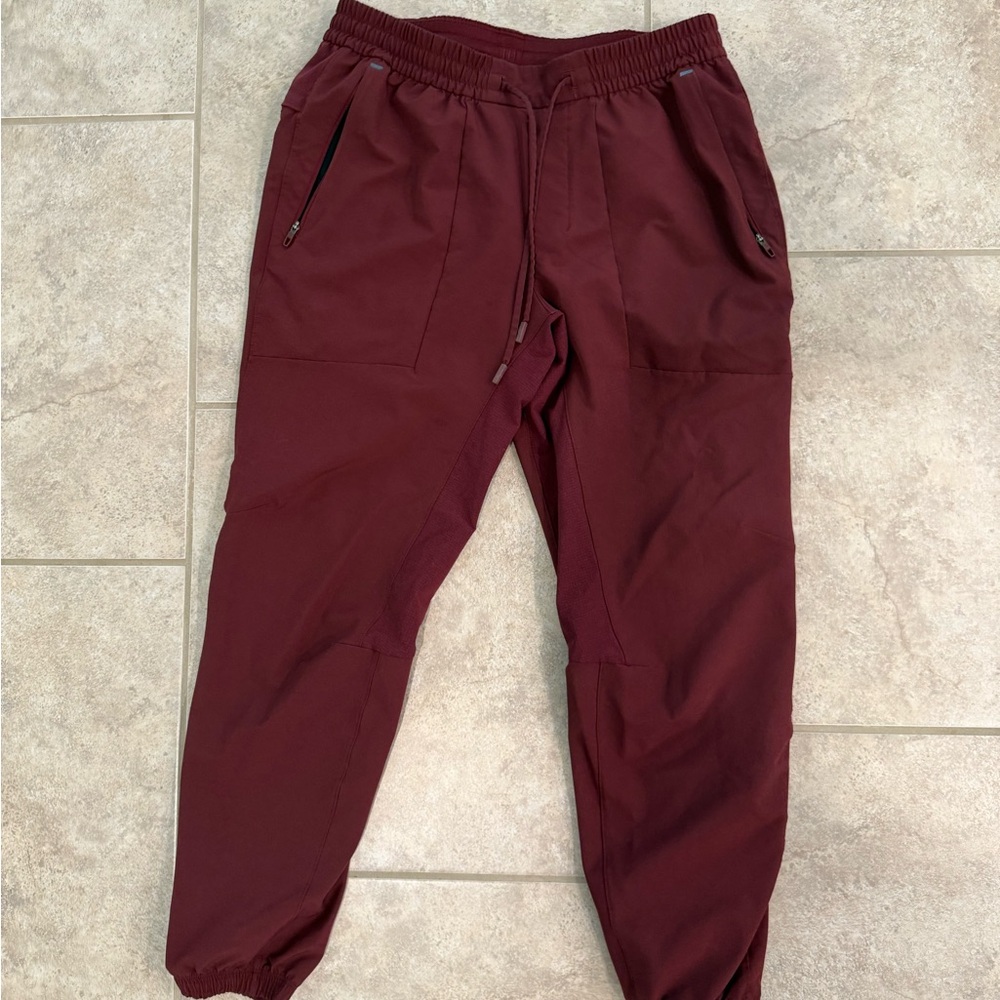 Men’s Lululemon Athletica Red Joggers